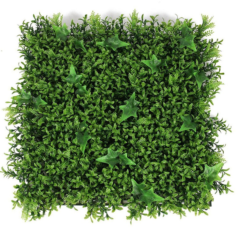 แผงพุ่มไม้ประดิษฐ์ Boxwood Hedge Greenery-M2-5